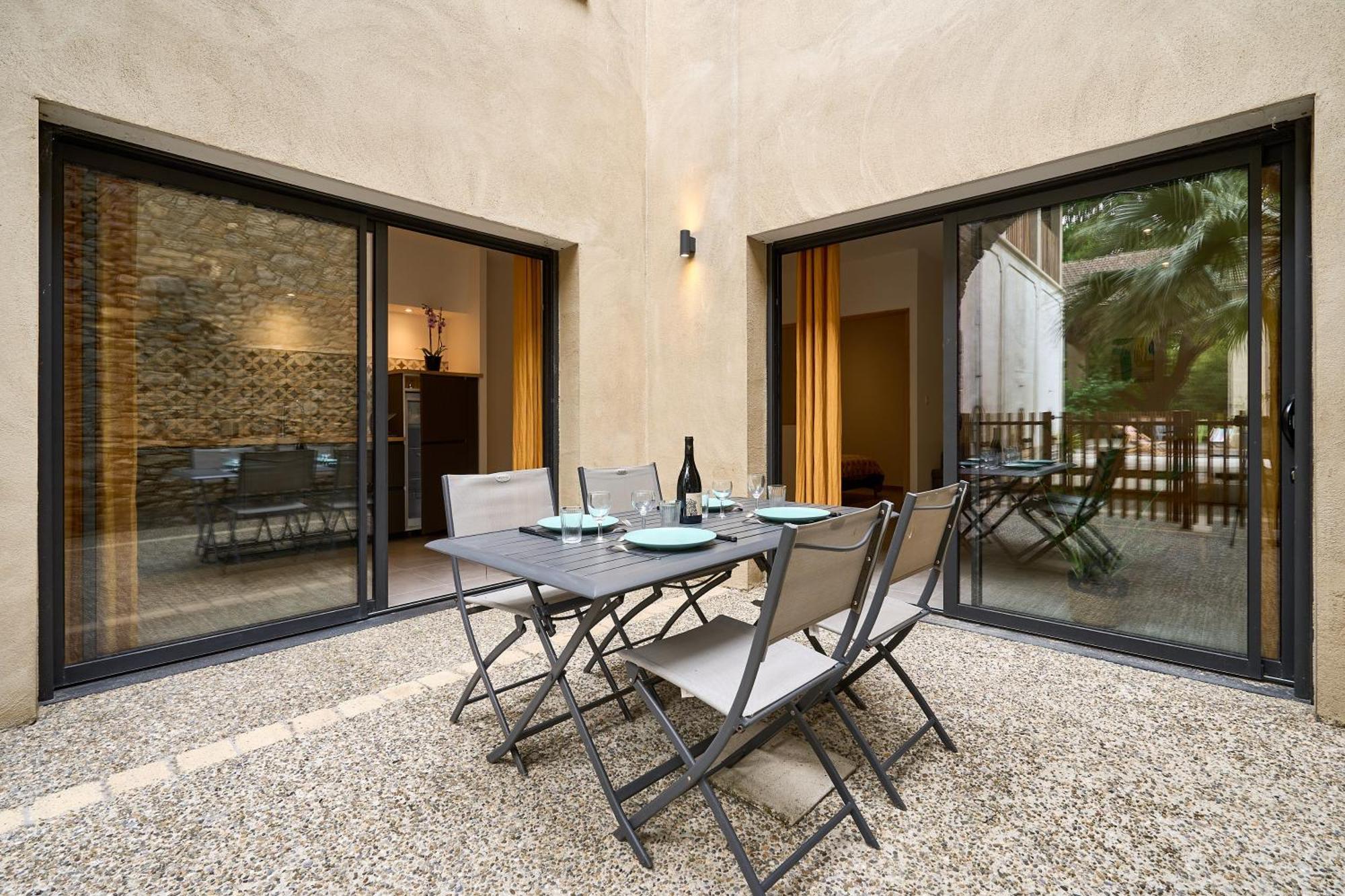 Domaine Du Fresquel Apartment Pezens Bagian luar foto